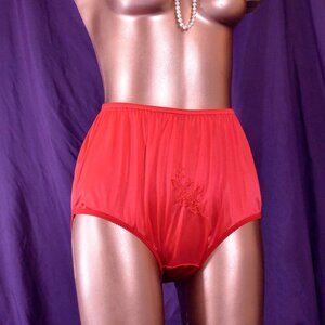 So-En Double Nylon Full Panties 8 XL NWT